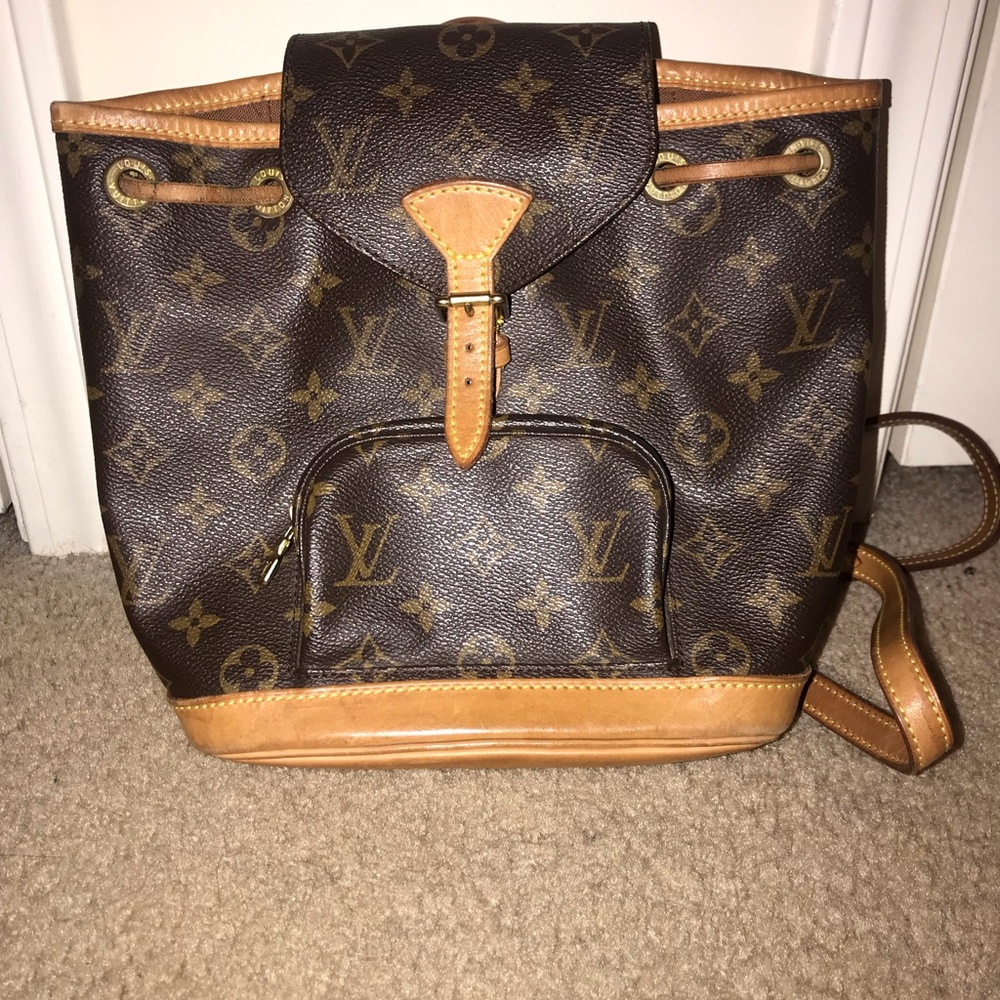 Vintage Mini Montsouris Louis Vuitton Backpack